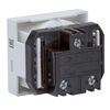 Розетка 1-м 2мод. Viva 16А IP20 2P+E с заземл. защ. шторки бел. DKC 45005 • Купить по низкой цене в интернет-магазине СМЭК