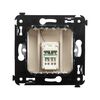 Розетка компьютерная 1-м СП Avanti "Ванильная дымка" RJ45 кат.6 DKC 4405293, изображение 4 • Купить по низкой цене в интернет-магазине СМЭК
