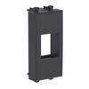 Адаптер без шторки для Keystone "Avanti" "Черный матовый" DKC 4412211, изображение 4 • Купить по низкой цене в интернет-магазине СМЭК