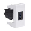 Розетка USB 1-м 1мод. Viva USB 3.0 бел. DKC 43018, изображение 3 • Купить по низкой цене в интернет-магазине СМЭК