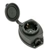 Розетка настенная 16А IP44 230В 2P+PE с защ. крышкой каучук Basic EKF RPS-014-16-230-44, изображение 2 • Купить по низкой цене в интернет-магазине СМЭК