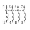 Выключатель автоматический модульный 4п C 16А 4.5кА ВА 47-63 PROxima EKF mcb4763-4-16C-pro, изображение 4 • Купить по низкой цене в интернет-магазине СМЭК