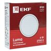 Светильник светодиодный ДВО 1001 6Вт 2700К IP20 встраив. Basic EKF DLL-1001-6-2700, изображение 6 • Купить по низкой цене в интернет-магазине СМЭК