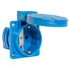Розетка панельная 112 скрытая 2P+PЕ 16А 220В IP44 с защ. крышкой  EKF ps-112-16-220, изображение 2 • Купить по низкой цене в интернет-магазине СМЭК