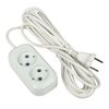 Удлинитель 2х2м без заземл. 10А IP20 Эксперт 2.2кВт ПВС 2х0.75 PROxima EKF UBA10-275-2-02, изображение 3 • Купить по низкой цене в интернет-магазине СМЭК