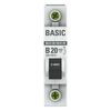 Выключатель автоматический модульный 1п B 20А 4.5кА ВА 47-29 Basic EKF mcb4729-1-20-B, изображение 3 • Купить по низкой цене в интернет-магазине СМЭК