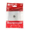 Панель лицевая Валенсия для розетки TV 1-м 75Ом 5-862МГц сталь PROxima EKF ESA00-L-027-30, изображение 2 • Купить по низкой цене в интернет-магазине СМЭК