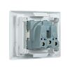 Розетка 1-м C-Line 2мод. 45х45 РКС-20-30-П с заземл. бел. EKF E2MR16-028-10, изображение 4 • Купить по низкой цене в интернет-магазине СМЭК