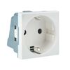 Розетка 1-м C-Line 2мод. 45х45 РКС-20-30-П с заземл. бел. EKF E2MR16-028-10, изображение 2 • Купить по низкой цене в интернет-магазине СМЭК