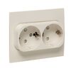 Розетка 2-м СП Стокгольм 16А IP20 с заземл. защ. шторки бел. PROxima EKF EXR16-128-10, изображение 3 • Купить по низкой цене в интернет-магазине СМЭК