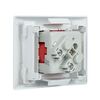 Розетка 45х45 PRO 45град. с заземл. красн. EKF E6MR16-028-70-45, изображение 2 • Купить по низкой цене в интернет-магазине СМЭК