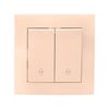Переключатель проходной 2-кл. СП Валенсия 10А IP20 крем. PROxima EKF EWV10-027-20, изображение 2 • Купить по низкой цене в интернет-магазине СМЭК