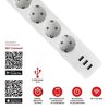 Удлинитель умный 4х1.8м 16А IP20 Connect Wi-Fi 3хUSB с выкл. с управлением по Wi-Fi PROxima EKF RCE-1-WF, изображение 2 • Купить по низкой цене в интернет-магазине СМЭК