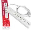 Удлинитель умный 4х1.8м 16А IP20 Connect Wi-Fi 3хUSB с выкл. с управлением по Wi-Fi PROxima EKF RCE-1-WF, изображение 4 • Купить по низкой цене в интернет-магазине СМЭК