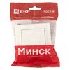 Выключатель 1-кл. СП Минск 10А IP20 бел. Basic EKF ERV10-021-10, изображение 3 • Купить по низкой цене в интернет-магазине СМЭК