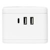 Удлинитель "Куб" 2х1.3м 2USB 2.4А+Type C + Ночник 1кв.мм EKF UBA-CUB-2-TC, изображение 3 • Купить по низкой цене в интернет-магазине СМЭК