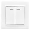 Выключатель 2-кл. СП Минск 10А IP20 с индикатором бел. Basic EKF ERV10-123-10, изображение 3 • Купить по низкой цене в интернет-магазине СМЭК