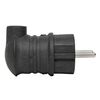 Вилка угловая 16А 2P+PE 230В IP44 каучук черн. PROxima EKF RPS-017-16-230-44-r, изображение 4 • Купить по низкой цене в интернет-магазине СМЭК