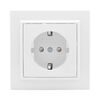 Розетка 1-м СП Минск 16А IP20 с заземл. защ. шторки бел. Basic EKF ERR16-028-100, изображение 4 • Купить по низкой цене в интернет-магазине СМЭК