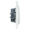 Выключатель 1-кл. СП Минск 10А IP20 бел. Basic EKF ERV10-021-10, изображение 4 • Купить по низкой цене в интернет-магазине СМЭК