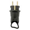 Вилка угловая 16А 2P+PE 230В IP44 с кольцом каучук Basic EKF RPS-017-16-230-44, изображение 3 • Купить по низкой цене в интернет-магазине СМЭК
