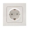 Розетка 1-м СП Стокгольм 16А IP20 с заземл. защ. шторки бел. PROxima EKF EXR16-028-10, изображение 3 • Купить по низкой цене в интернет-магазине СМЭК