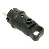Вилка угловая 16А 2P+PE 230В IP44 с кольцом каучук Basic EKF RPS-017-16-230-44, изображение 4 • Купить по низкой цене в интернет-магазине СМЭК