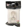 Розетка 2-м СП Стокгольм 10А IP20 без заземл. защ. шторки бел. PROxima EKF EXR10-102-10, изображение 3 • Купить по низкой цене в интернет-магазине СМЭК