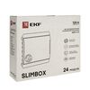 Щит ЩРВ-П-24 "SlimBox" IP41 PROxima EKF sb-v-24, изображение 4 • Купить по низкой цене в интернет-магазине СМЭК