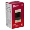 Щит ЩРН-П-4 IP41 светлое дерево PROxima EKF pb40-n-4-light, изображение 4 • Купить по низкой цене в интернет-магазине СМЭК