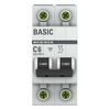 Выключатель автоматический модульный 2п C 6А 4.5кА ВА 47-29 Basic EKF mcb4729-2-06C • Купить по низкой цене в интернет-магазине СМЭК
