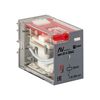 Реле промежуточное RPAt 22/4 5А 230В AC с кнопкой и мех. индикацией AVERES EKF rpat-22-4-230AC • Купить по низкой цене в интернет-магазине СМЭК