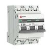 Выключатель автоматический модульный 3п C 25А 4.5кА ВА 47-63 PROxima EKF mcb4763-3-25C-pro, изображение 5 • Купить по низкой цене в интернет-магазине СМЭК