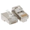 Коннектор RJ45 (8P8C) кат.6 экранир. 30мкд (уп.20шт) TERACOM PRO EKF TRP-PLUG-6FTP-20, изображение 5 • Купить по низкой цене в интернет-магазине СМЭК