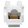 Модуль Keystone RJ45 кат.5E неэкранир. 110 IDC 90град. бел. TERACOM PRO EKF TRP-KSTN-90D-5EUTP-WH, изображение 2 • Купить по низкой цене в интернет-магазине СМЭК