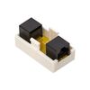 Адаптер проходной RJ45-RJ45 кат.5E неэкранир. TERACOM бел. EKF TRC-INLC-2RJ45-5EUTP-WH • Купить по низкой цене в интернет-магазине СМЭК