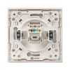 Розетка компьютерная 1-м Стокгольм RJ45 механизм бел. PROxima EKF EYK01-035-10, изображение 4 • Купить по низкой цене в интернет-магазине СМЭК