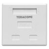 Розетка настенная TERACOM PRO кат.6 неэкранированная 2 порта RJ-45 Dual IDC бел. EKF TRP-WBOX-2RJ45-6UTP-WH, изображение 5 • Купить по низкой цене в интернет-магазине СМЭК