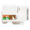 Модуль Keystone RJ45 кат.6 неэкранир. 110 IDC 90град. бел. TERACOM PRO EKF TRP-KSTN-90D-6UTP-WH, изображение 6 • Купить по низкой цене в интернет-магазине СМЭК