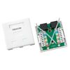 Розетка настенная TERACOM кат.5E неэкранированная 2 порта RJ-45 Dual IDC бел. EKF TRC-WBOX-2RJ45-5EUTP-WH, изображение 3 • Купить по низкой цене в интернет-магазине СМЭК