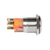 Кнопка S-Pro67 19мм с фикс. с желт. подсветкой 24В PROxima EKF s-pro67-232, изображение 3 • Купить по низкой цене в интернет-магазине СМЭК