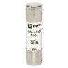 Вставка плавкая цилиндрическая ПВЦ 14х51 40А EKF pvc-14x51-40 • Купить по низкой цене в интернет-магазине СМЭК