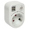 Блок розеточный 1-м ОП SB-01 16А IP20 (розетка 2P+E + 2 разъема USB 5В 2.1А) бел. PROxima EKF SB-01, изображение 3 • Купить по низкой цене в интернет-магазине СМЭК