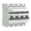 Выключатель автоматический модульный 4п C 1А 4.5кА ВА 47-63 PROxima EKF mcb4763-4-01C-pro, изображение 5 • Купить по низкой цене в интернет-магазине СМЭК