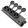 Колодка 4-м 16А IP44 2P+PE 230В с защ. крышками каучук PROxima EKF RPS-020-16-230-44-r, изображение 4 • Купить по низкой цене в интернет-магазине СМЭК