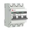 Выключатель автоматический модульный 3п B 40А 4.5кА ВА 47-63 PROxima EKF mcb4763-3-40B-pro, изображение 5 • Купить по низкой цене в интернет-магазине СМЭК