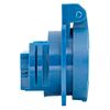 Розетка панельная 112 скрытая 2P+PЕ 16А 220В IP44 с защ. крышкой  EKF ps-112-16-220, изображение 8 • Купить по низкой цене в интернет-магазине СМЭК