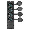 Колодка 4-м 16А IP44 2P+PE 230В с защ. крышками каучук PROxima EKF RPS-020-16-230-44-r, изображение 6 • Купить по низкой цене в интернет-магазине СМЭК