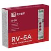 Реле напряжения RV-5A (паралл. подкл.) EKF rv-5a • Купить по низкой цене в интернет-магазине СМЭК