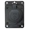 Розетка настенная 16А IP44 230В 2P+PE с защ. крышкой каучук PROxima EKF RPS-014-16-230-44-r, изображение 7 • Купить по низкой цене в интернет-магазине СМЭК